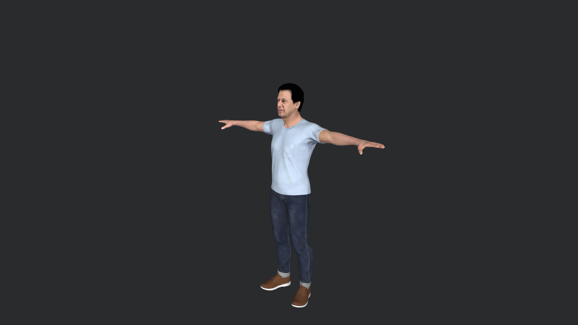 Imran Khan Realistic Full Body Fully Rigged Character - 3D Model by ...