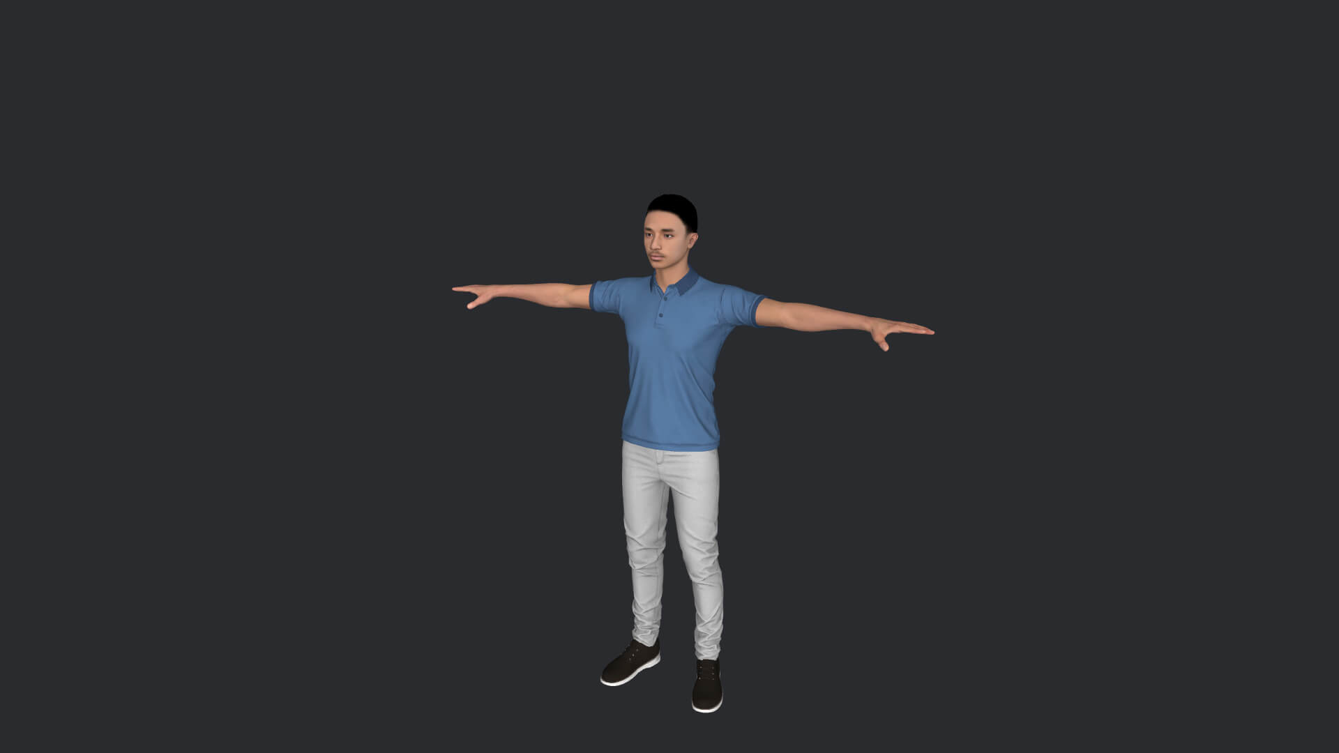 Jaden Smith Realistic Full-Body Fully Rigged Character 3D Model by meta ...