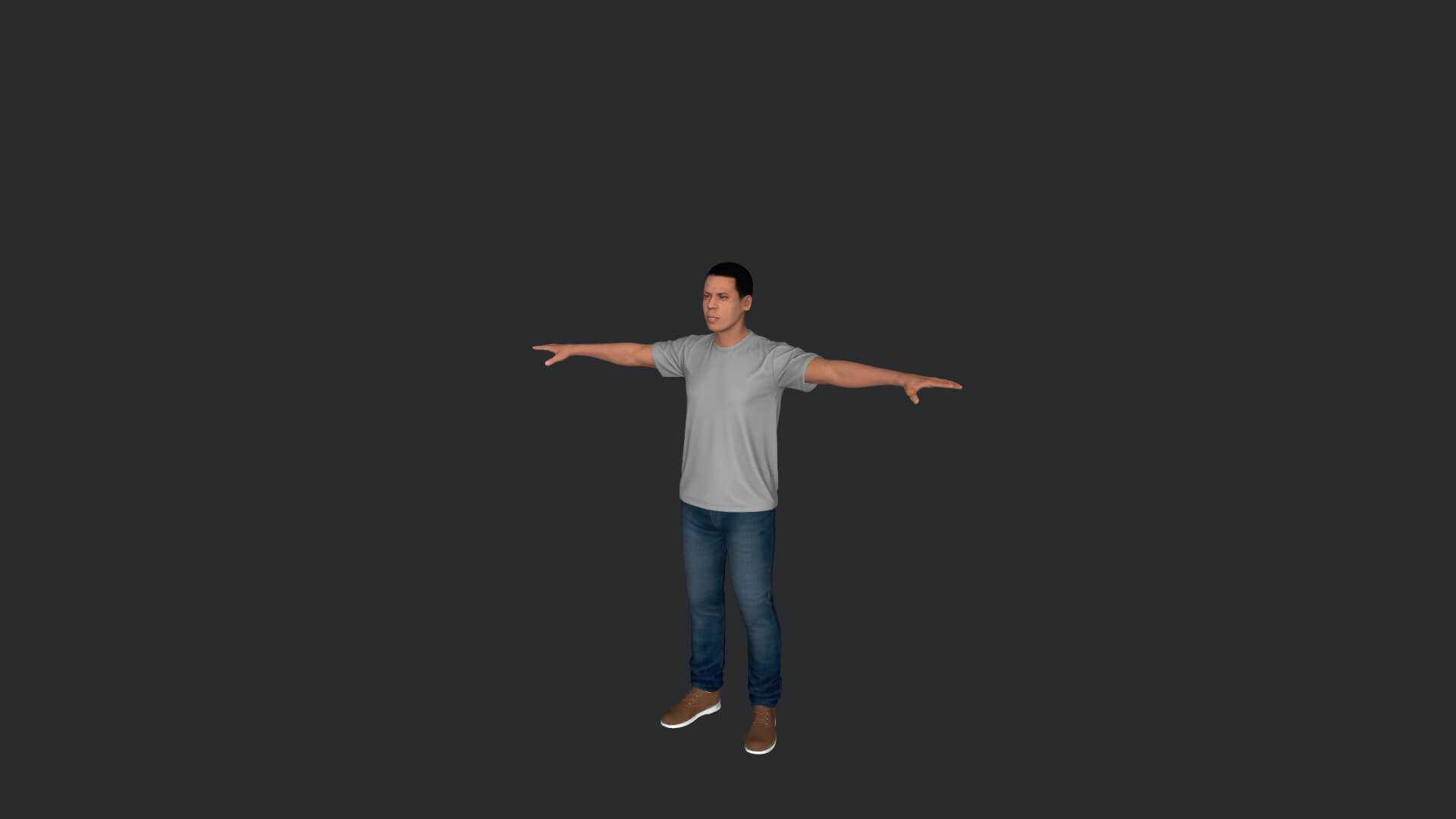 Jayz Realistic Full Body Fully Rigged Character - 3D Model by meta avatars