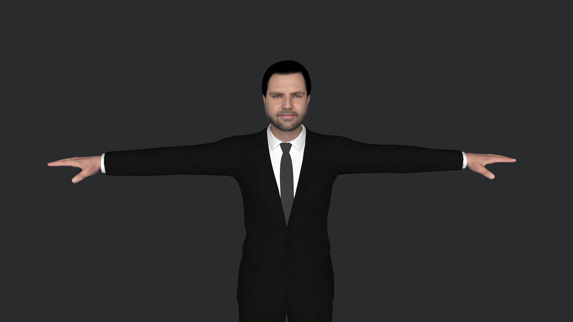JD Vance Hyper Realistic Full Body Fully Rigged 3D Character by meta ...
