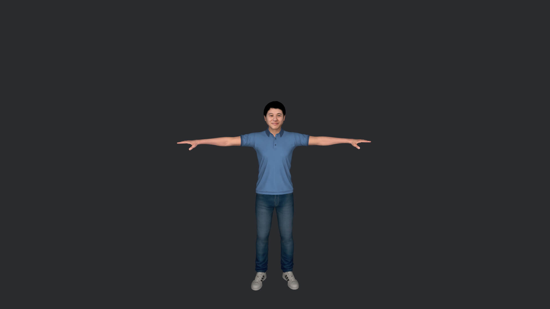 Jet Li Realistic Full Body Fully Rigged Character - 3D Model by meta ...