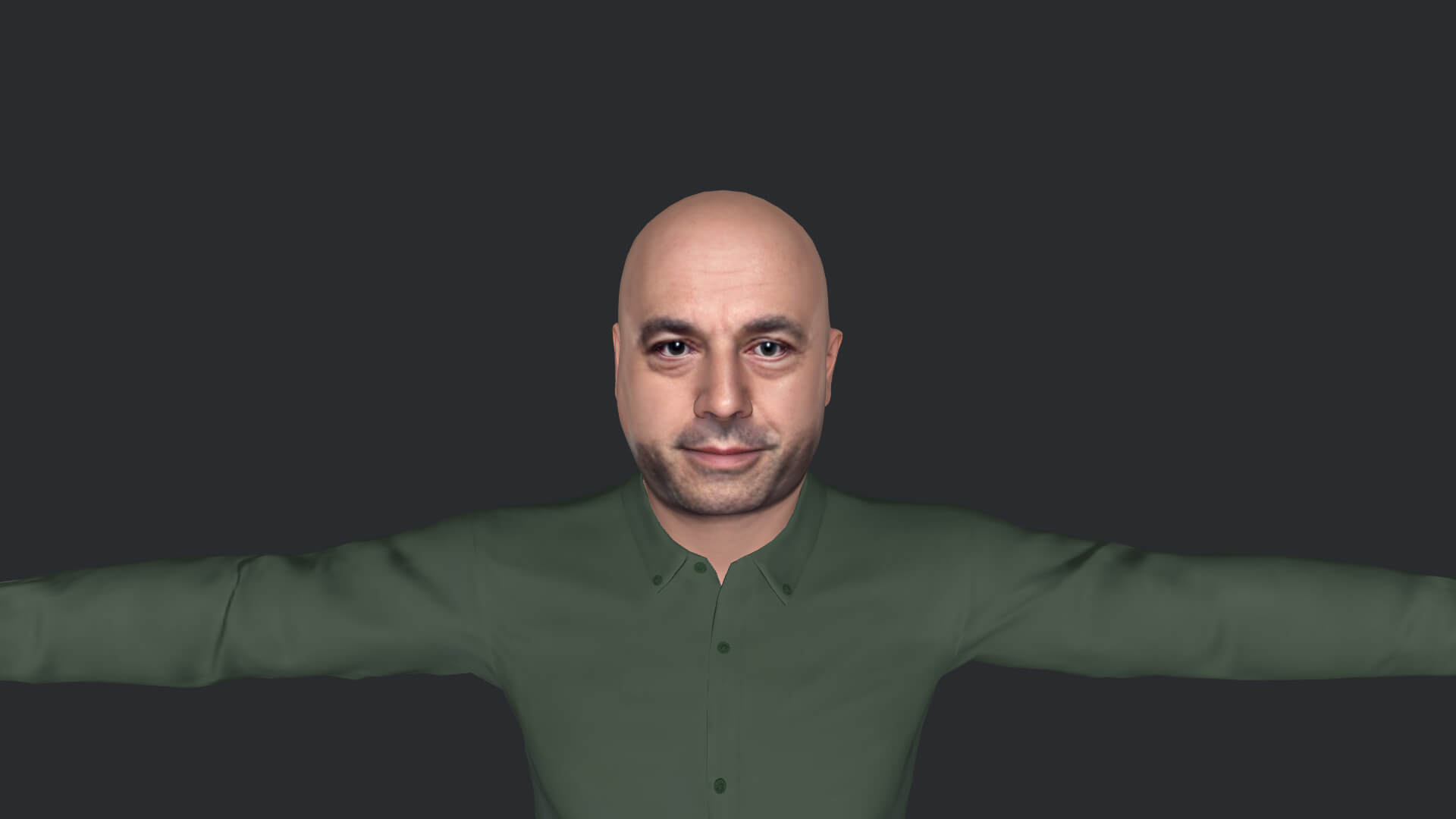 Joe Rogan Realistic Full Body Fully Rigged Character - 3D Model by meta ...