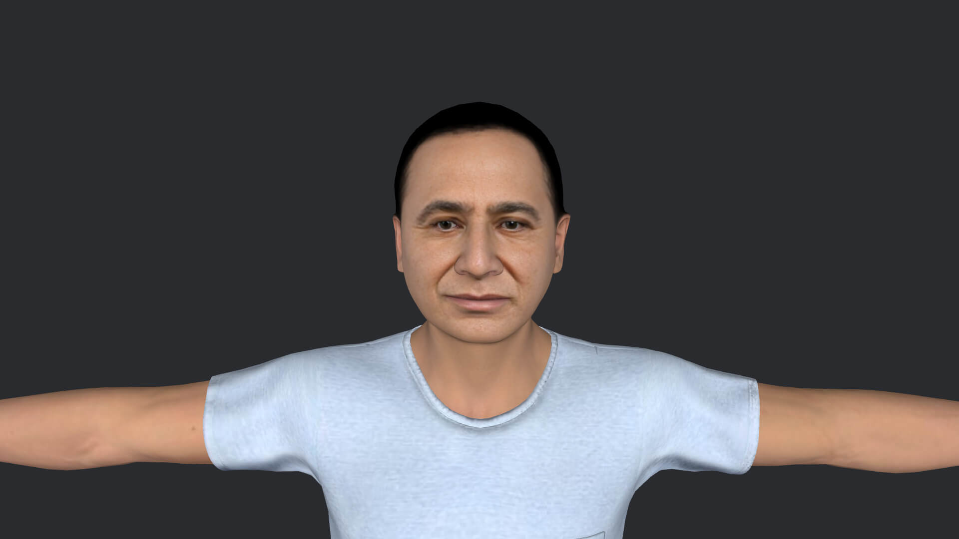 Johnny Briceno Realistic Full Body Fully Rigged Character - 3D Model by ...