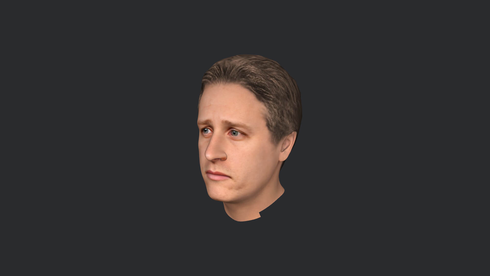Jon Stewart Realistic Full Body Fully Rigged Character - 3D Model by ...