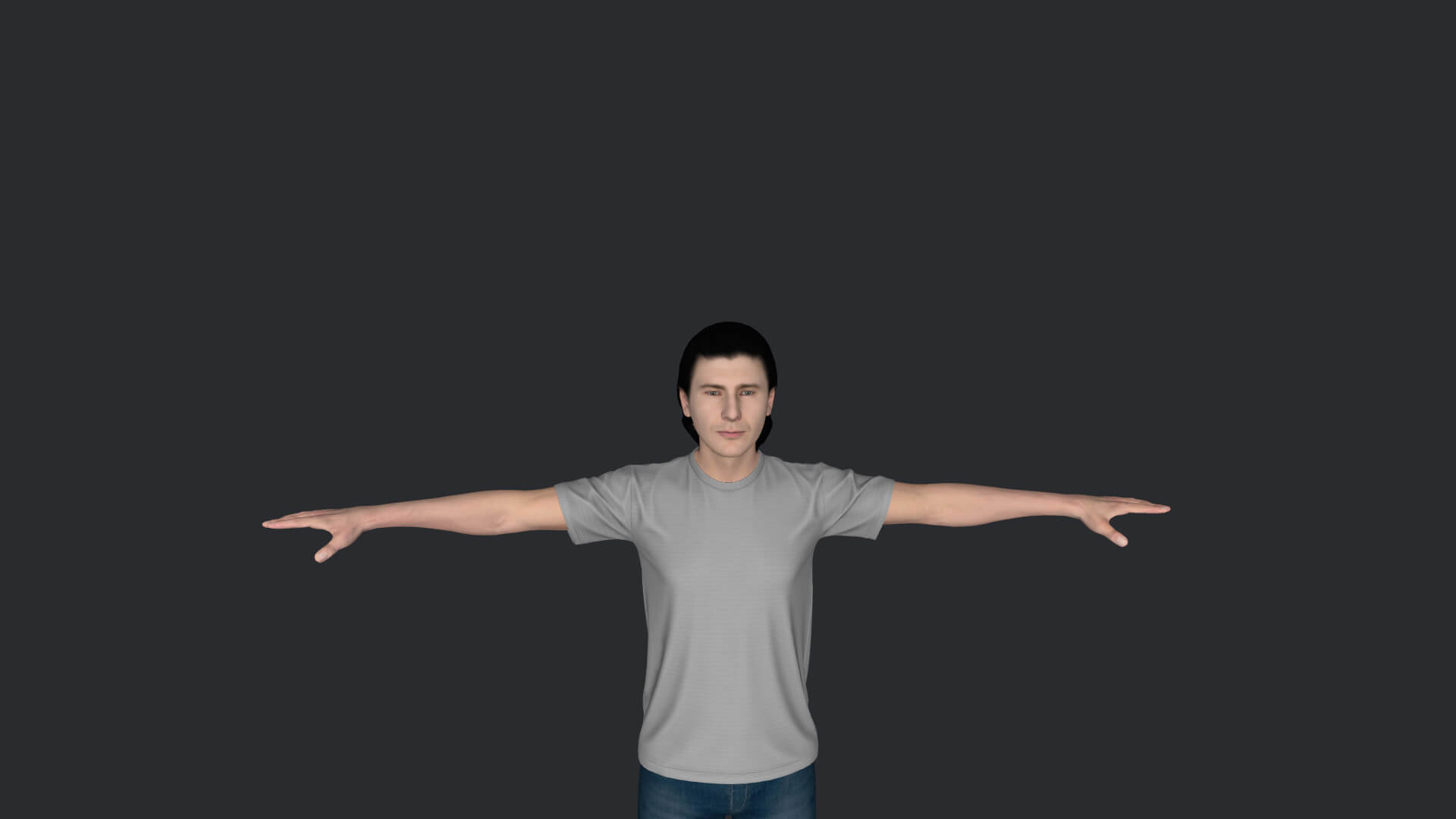 Jr Hildebrand Realistic Full Body Fully Rigged Character - 3D Model by ...