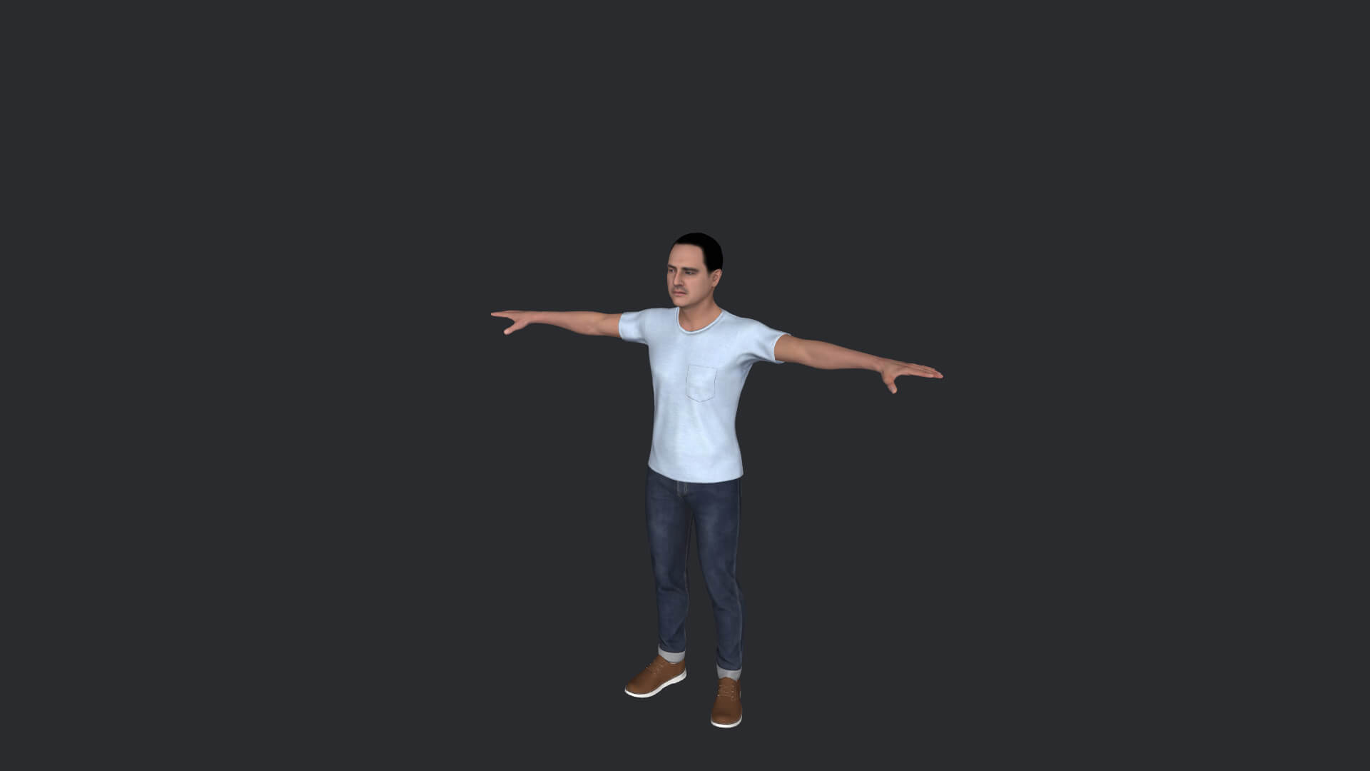 Marlon Brando Realistic Full Body Fully Rigged Character - 3D Model by ...