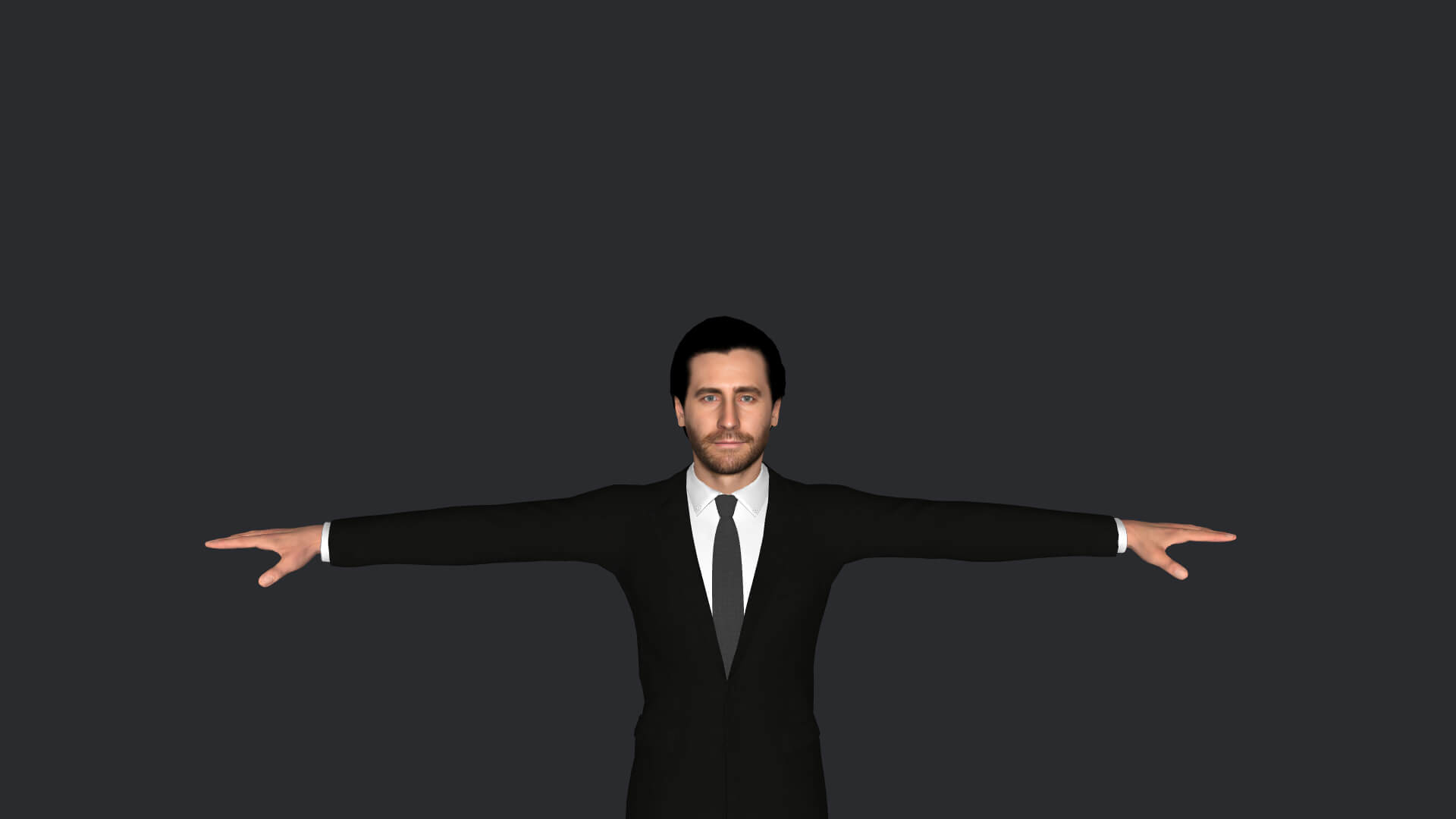 Mysterio Jake Gyllenhaal Full Body Fully Rigged Character - 3D Model by ...