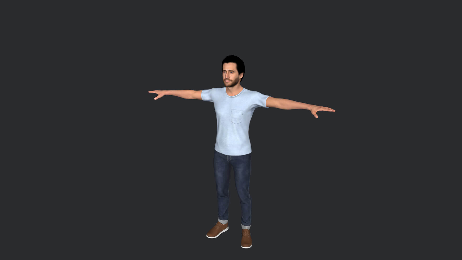 Mysterio Jake Gyllenhaal Full Body Fully Rigged Character - 3D Model by ...