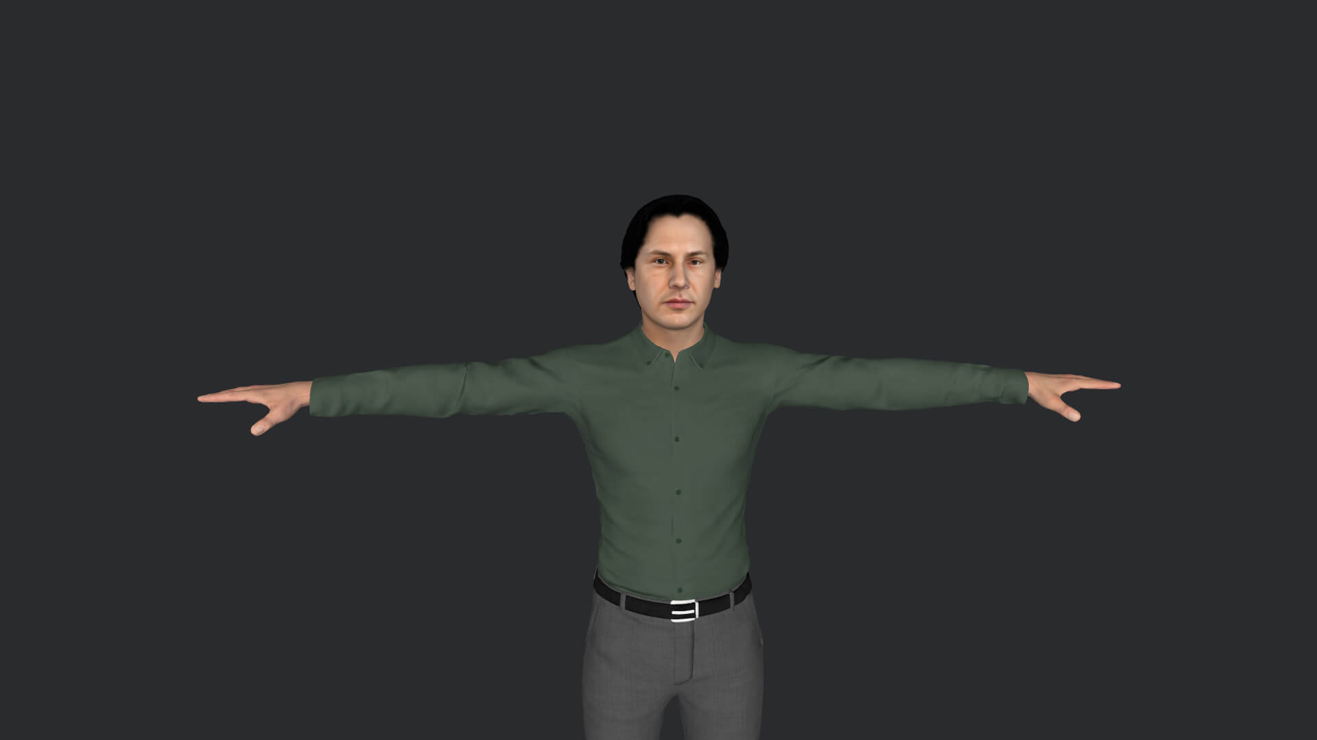 Neo Keanu Reeves Realistic Fully Rigged Character - 3D Model by meta ...
