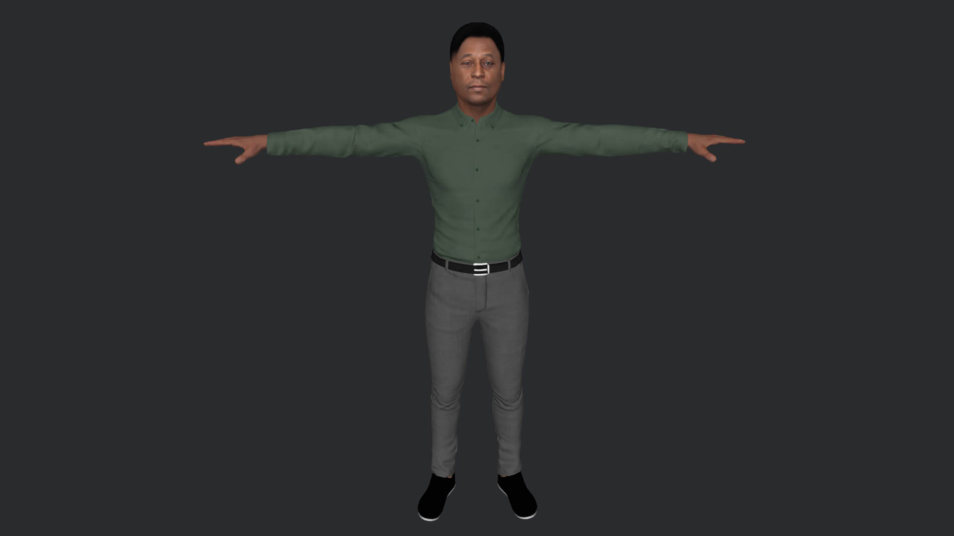 Pele Realistic Full Body Fully Rigged Character - 3D Model by meta avatars