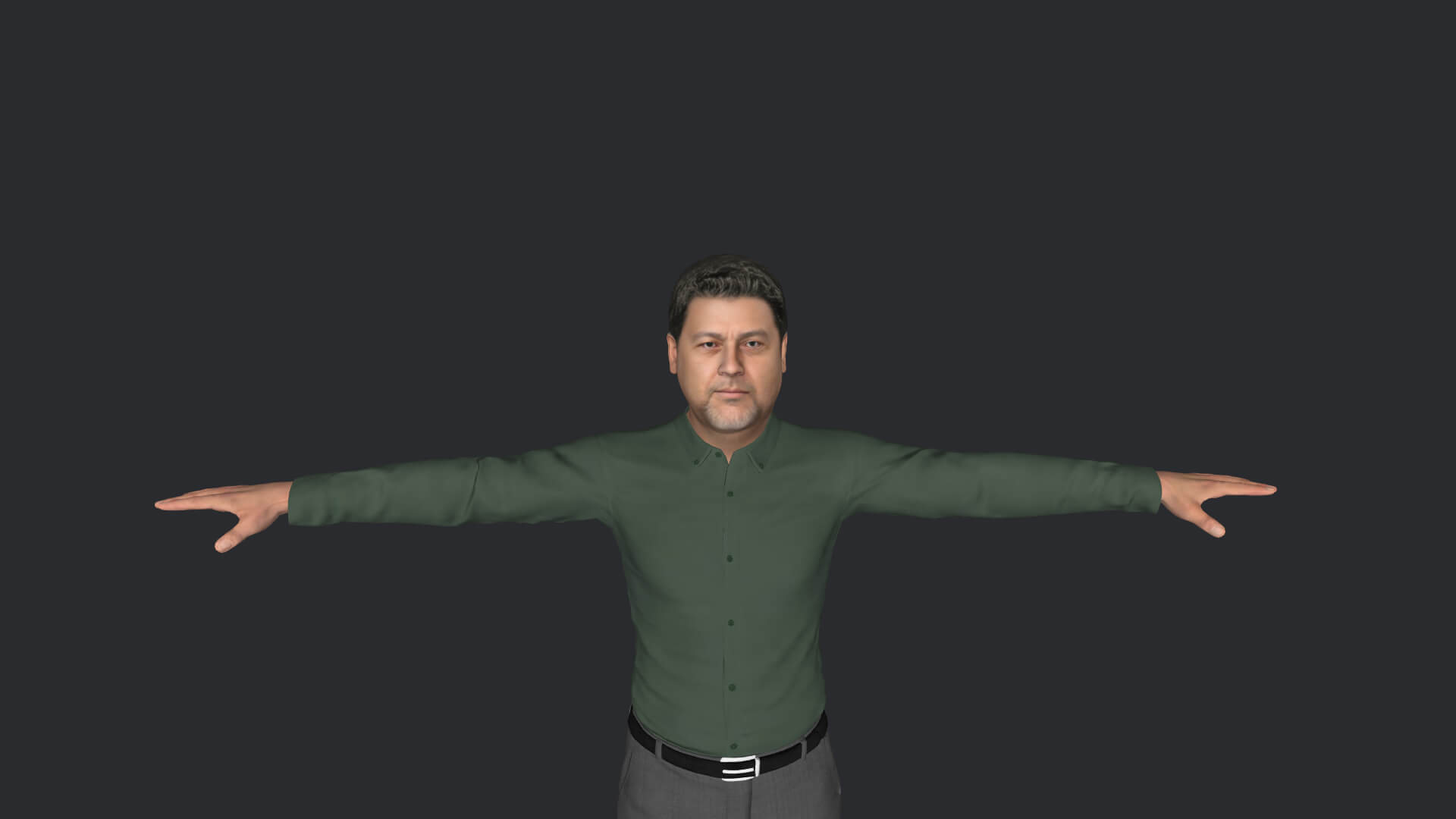 Ralph Gonsalves Realistic Full Body Fully Rigged Character - 3D Model ...