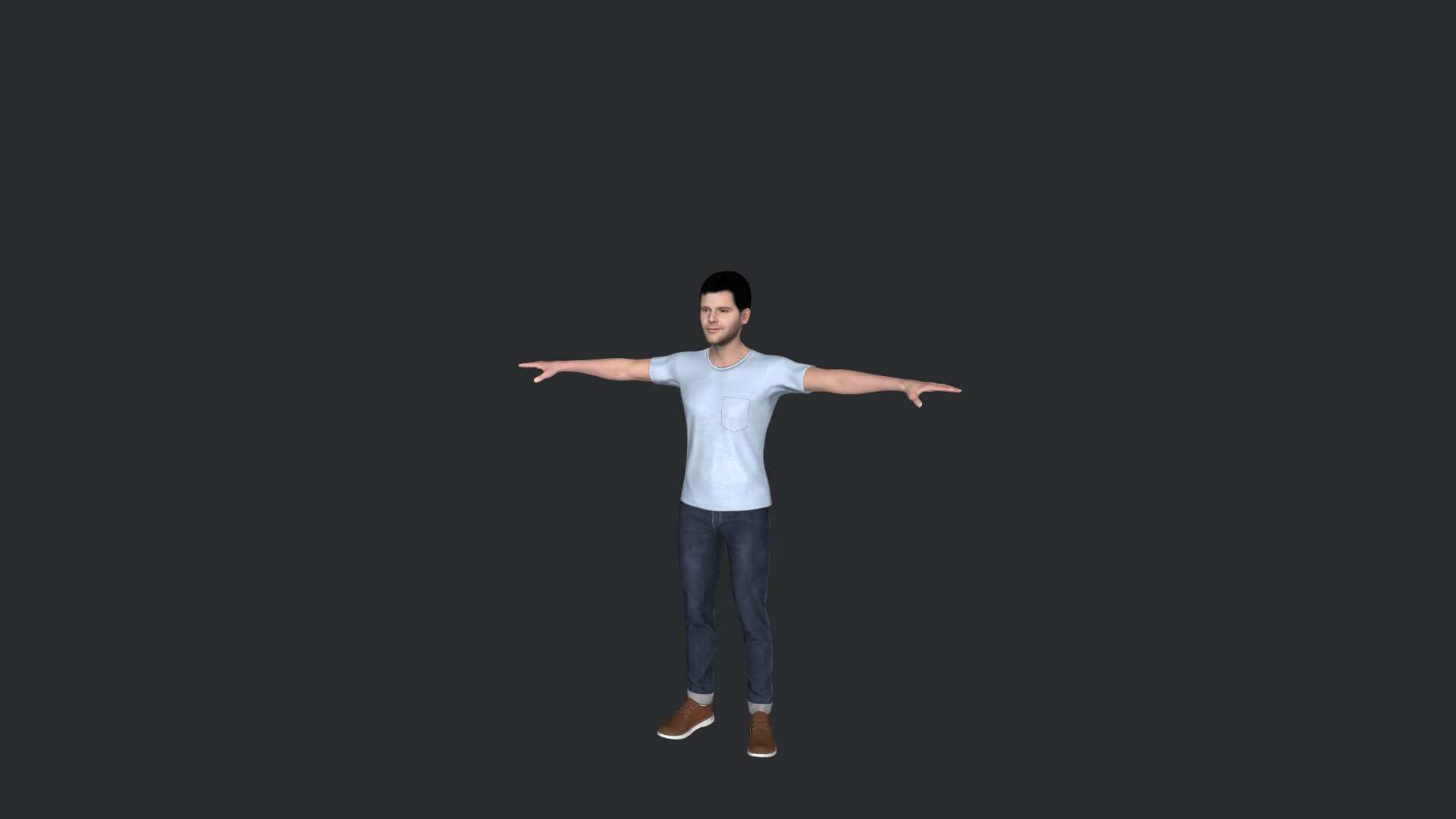 Ricky Martin Realistic Full Body Fully Rigged Character - 3D Model by ...