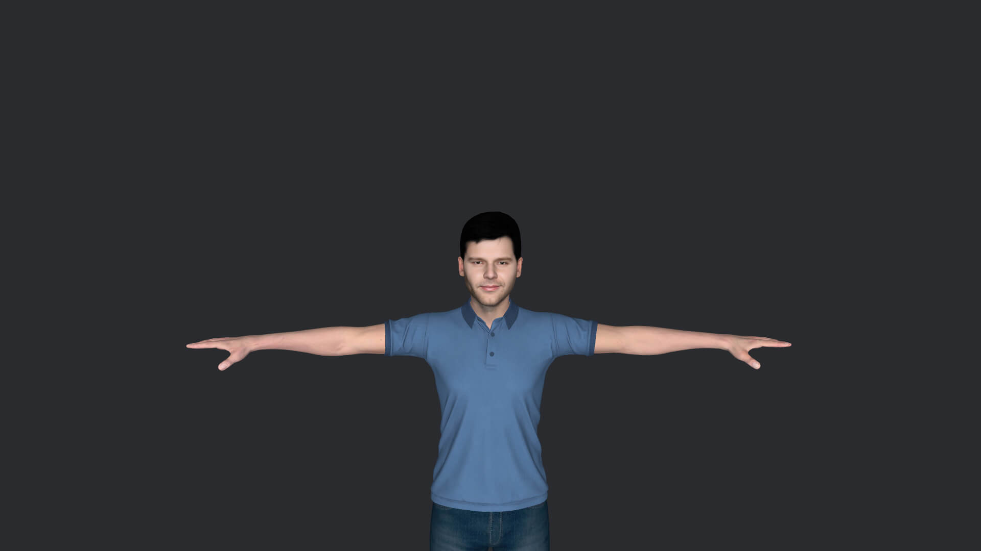Ricky Martin Realistic Full Body Fully Rigged Character - 3D Model by ...