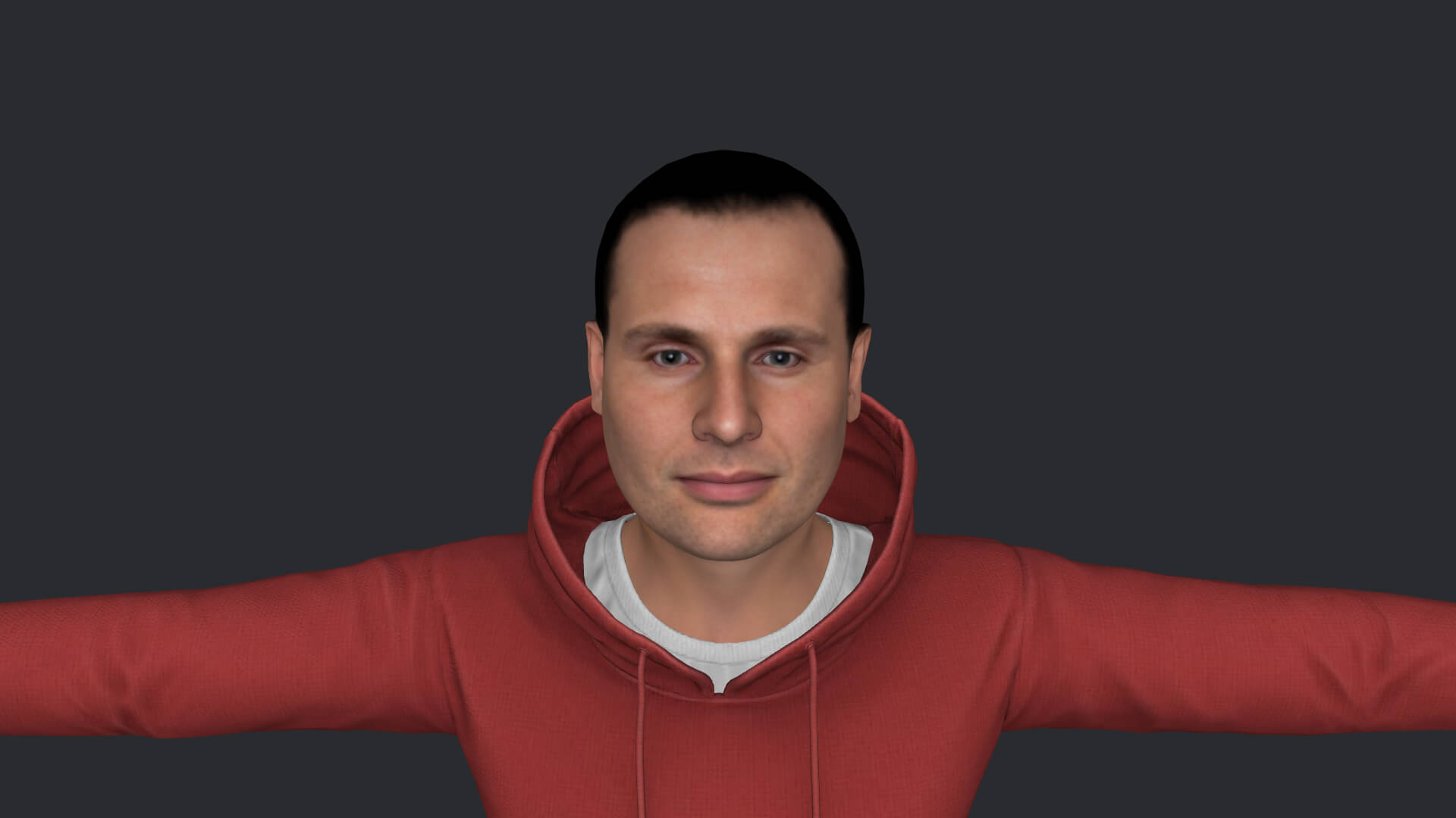 Robert Abela Realistic Full Body Fully Rigged Character 3D Model by
