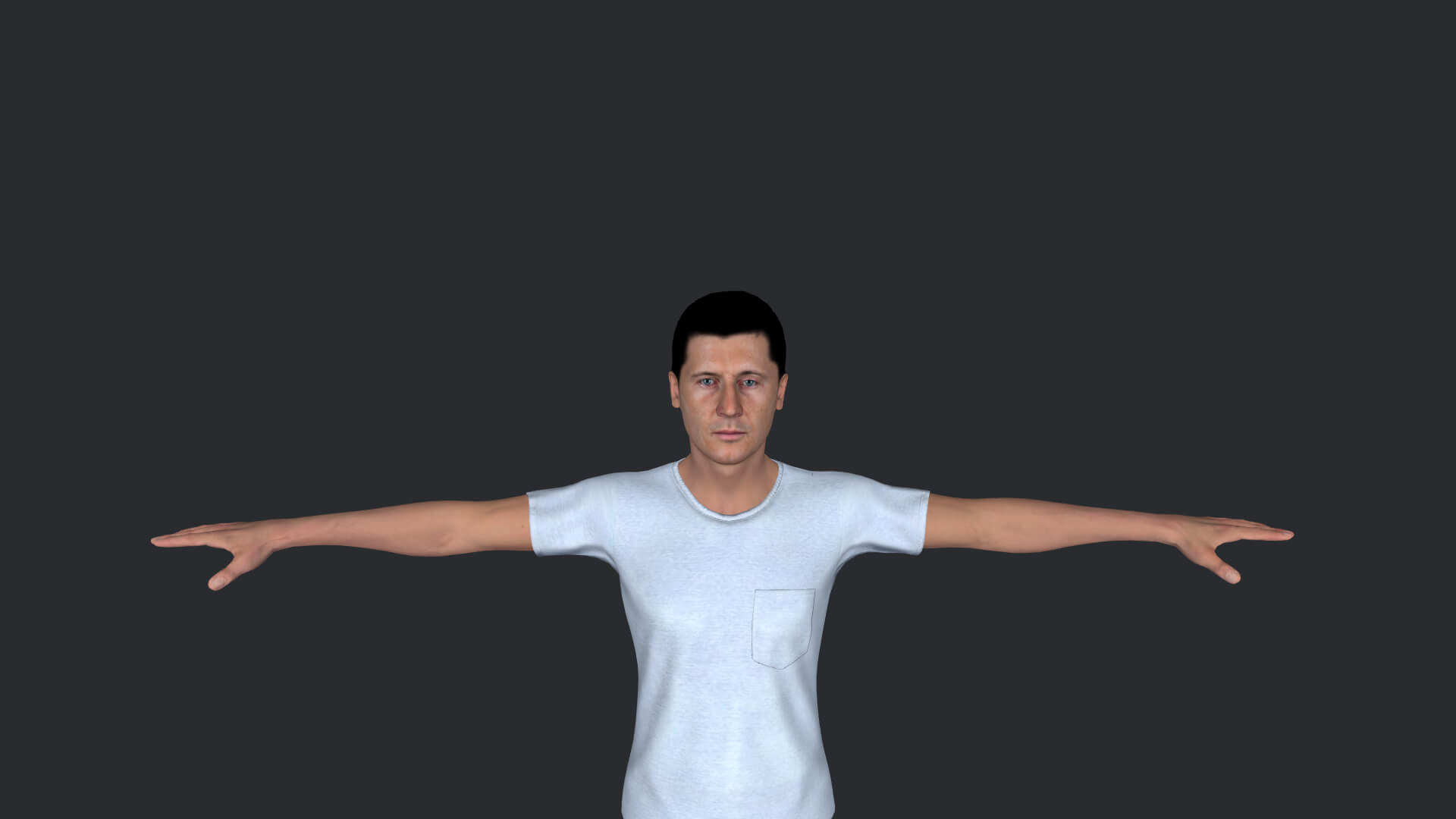 Robert Lewandowski Realistic Fully Rigged Character - 3D Model by meta ...