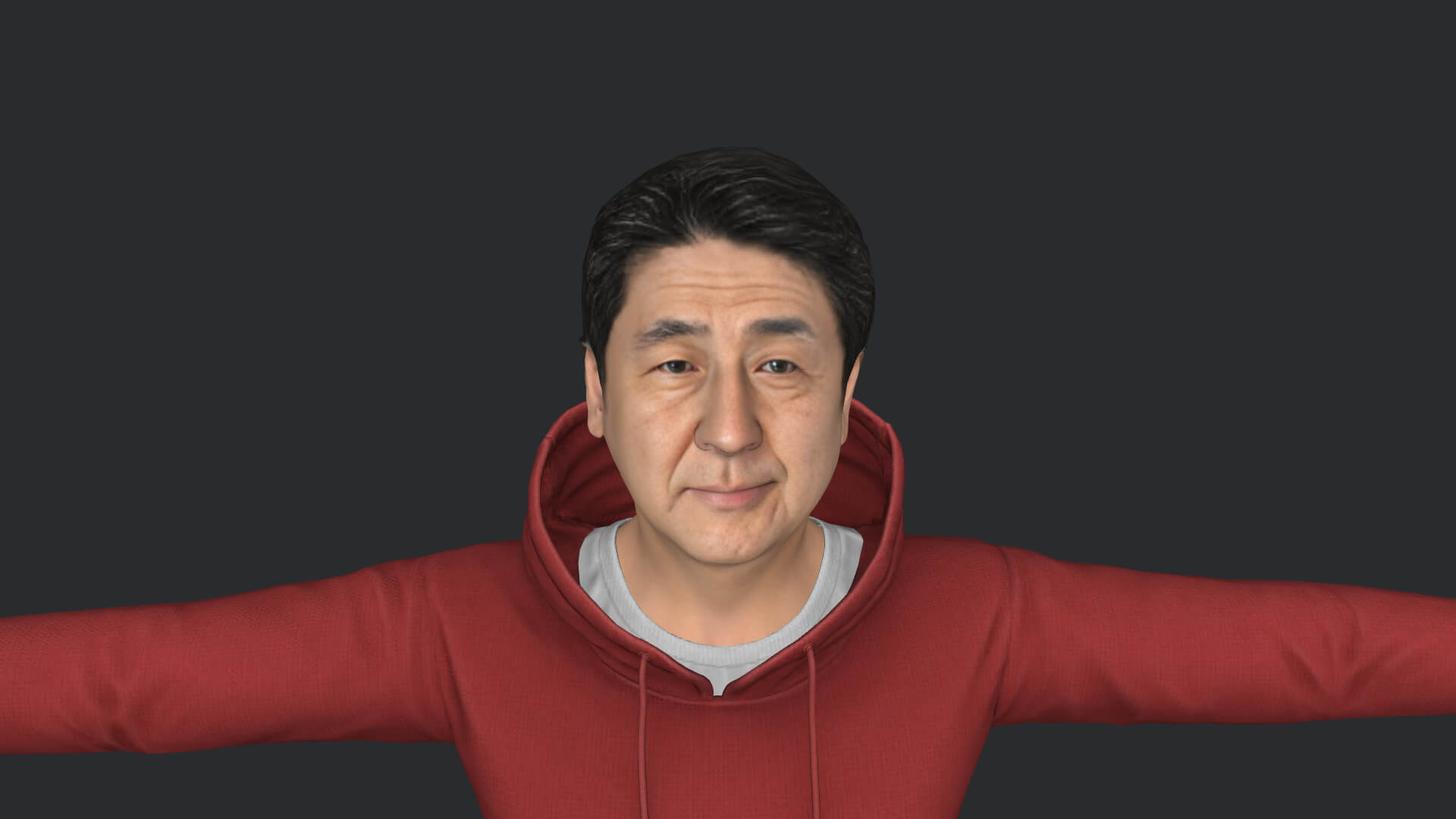 Shinzo Abe Realistic Full Body Fully Rigged Character - 3D Model by