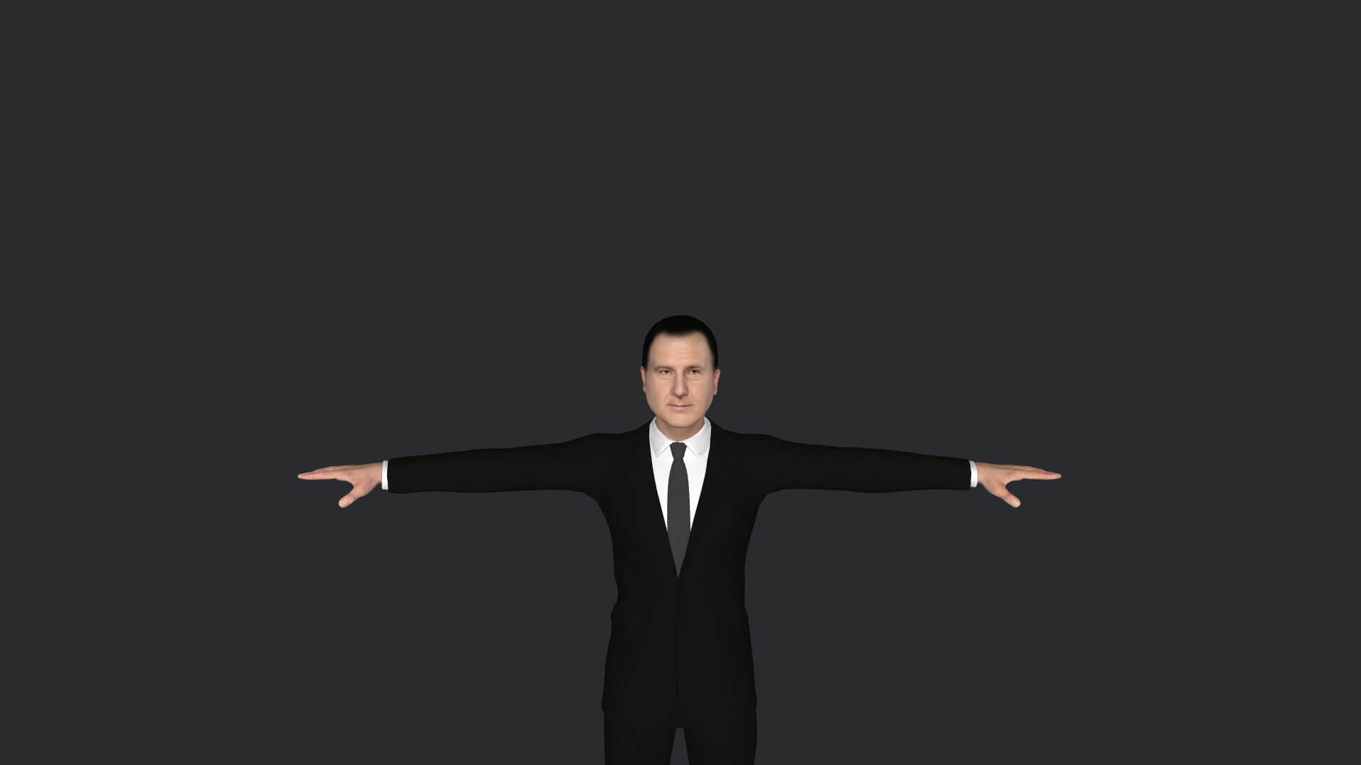 Spiro Agnew Realistic Full Body Fully Rigged Character - 3D Model by ...