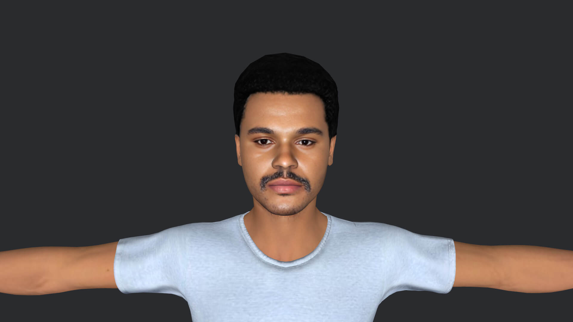 The Weeknd Realistic Full Body Fully Rigged Character - 3D Model by ...