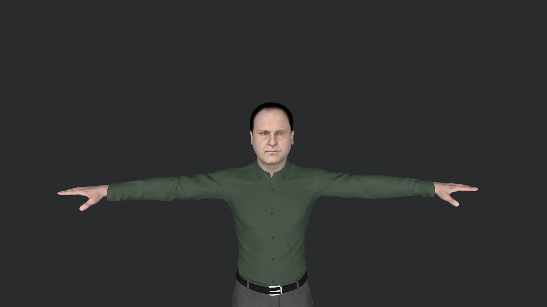Tony Soprano Realistic Full Body Fully Rigged Character - 3D Model by ...