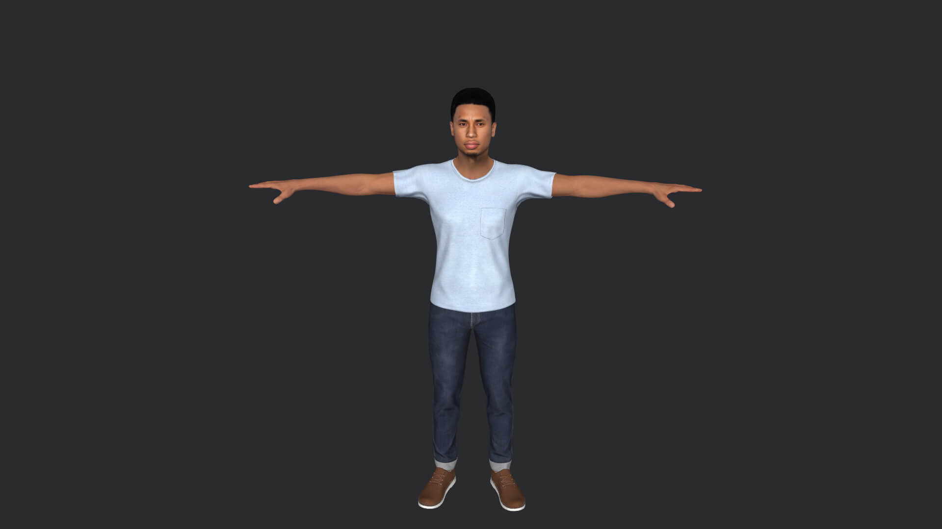 Tyga Realistic Full Body Fully Rigged Character - 3D Model by meta avatars