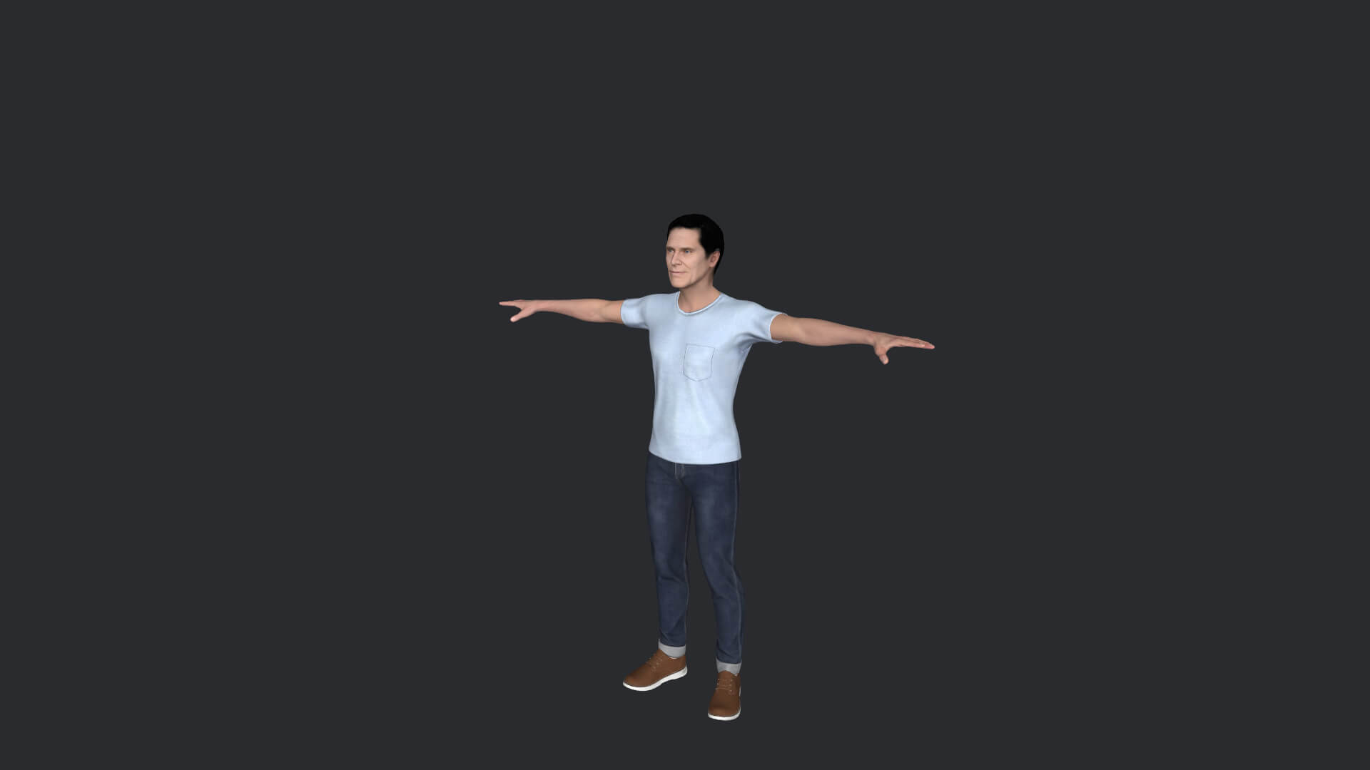 Willem Dafoe Realistic Full Body Fully Rigged Character - 3D Model by ...