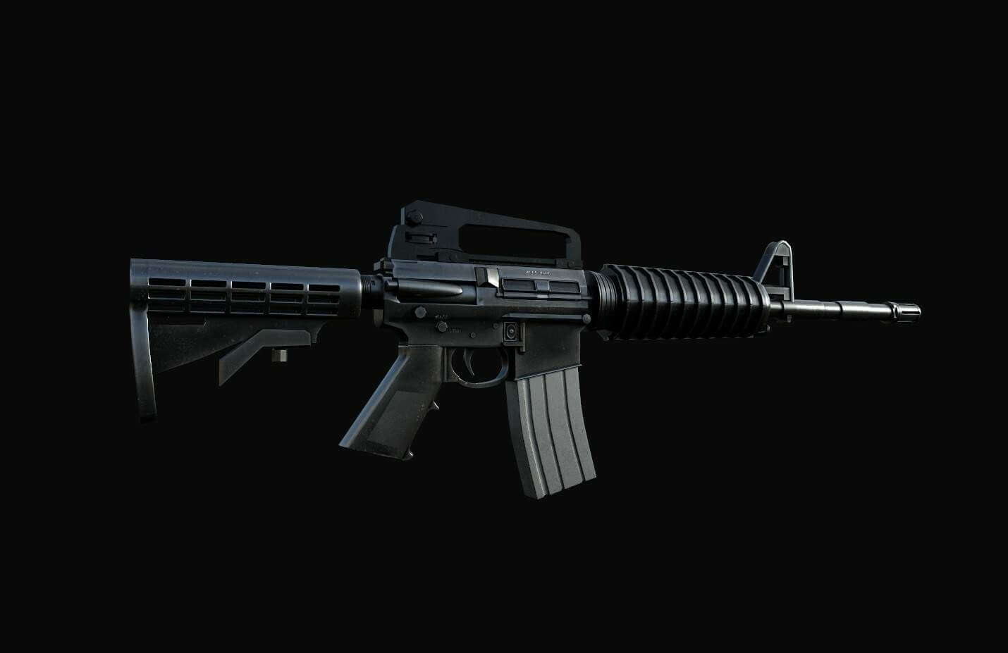 M16 Assault Rifle - 3D Model by metalfreakqx