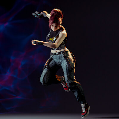 Hannah - Advanced Rigged Female