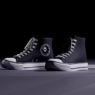 High Ankle Sneakers Game Ready
