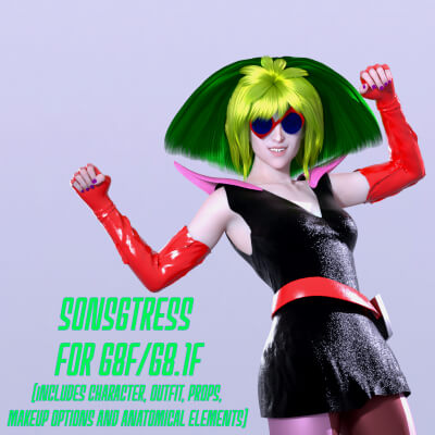 Songstress for G8/G8.1F by Mi3dArt