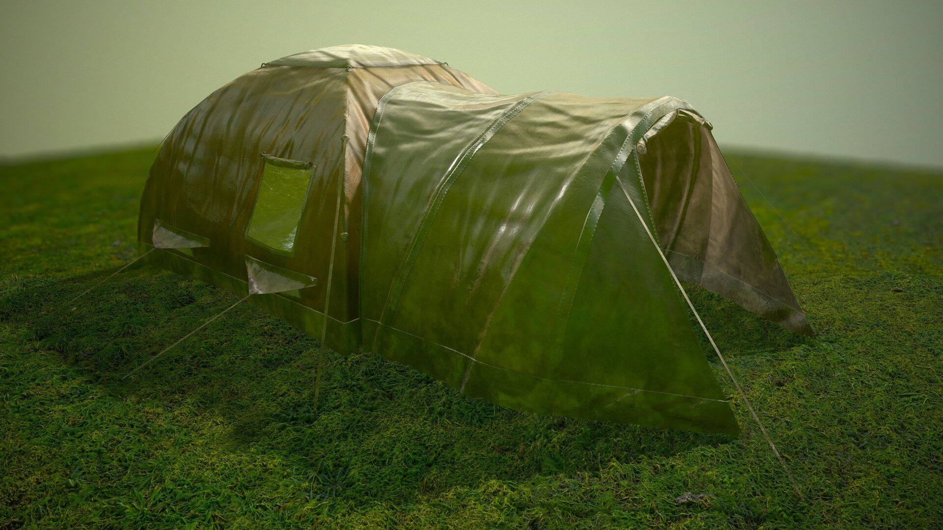 Big Tent 3D Model by Mikserart