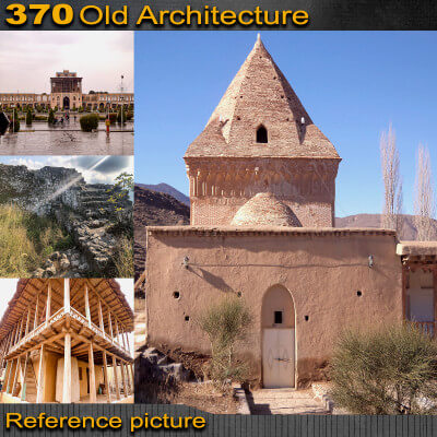 370 Old Architecture Reference Pictures
