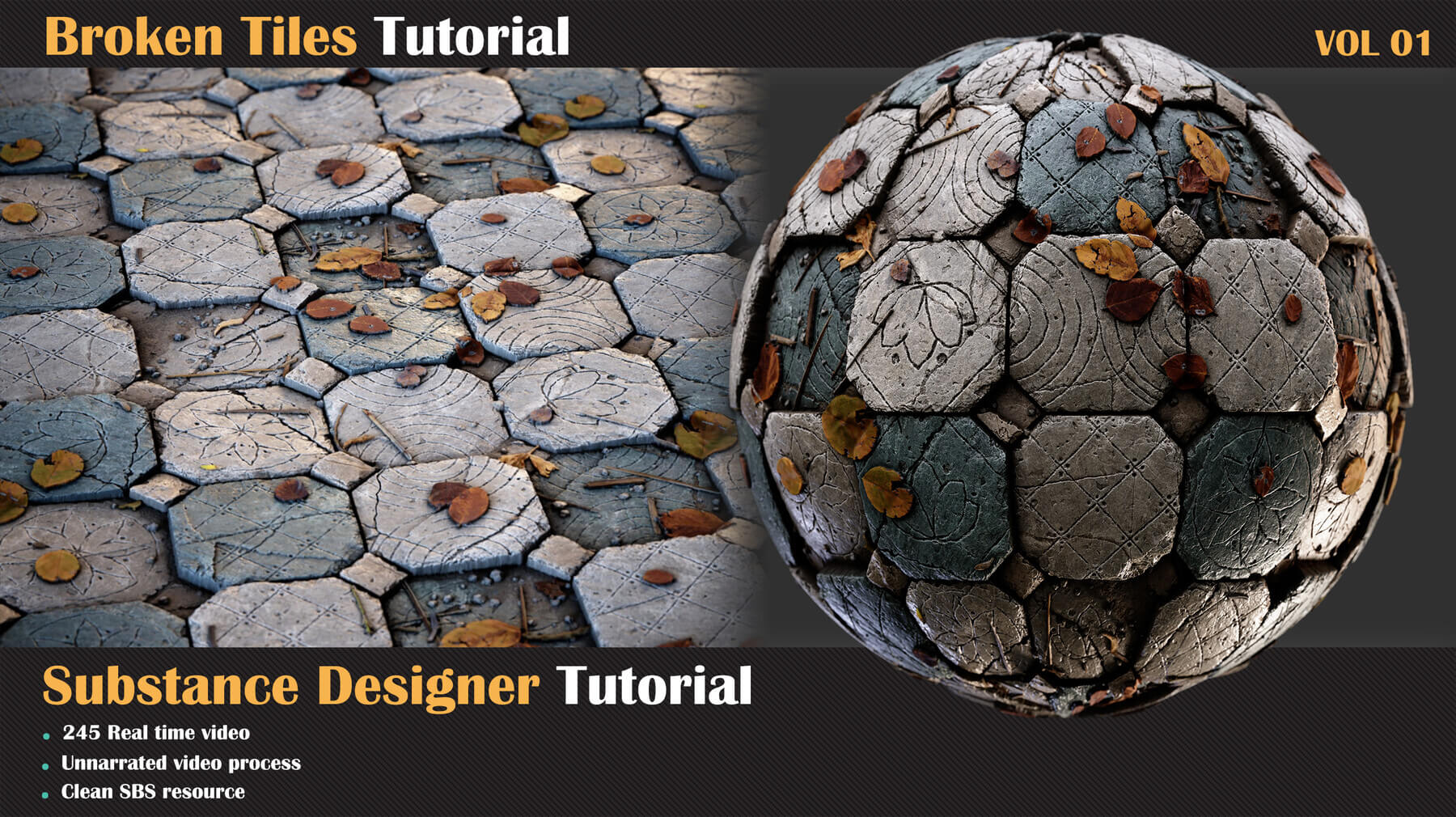 Broken Tiles Tutorial Vol 01 by Miladkambari