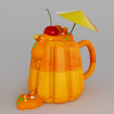 Candy Corn Dessert