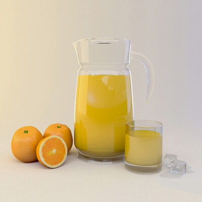 Still Life Decanter and Oranges by mimomimoa2024