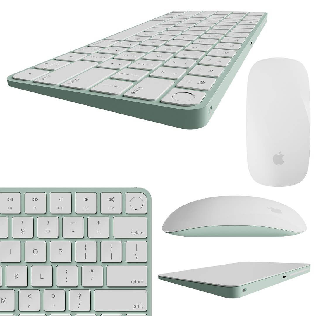 Monoblock Computer Apple iMac - 3D Model by mimostar