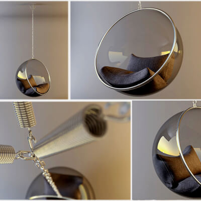 Suspended Ball Chair by mimostar