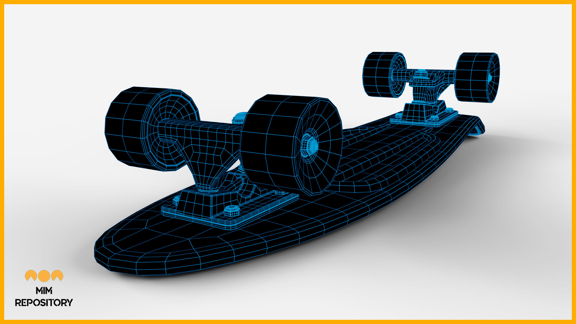 5 Skateboard 3D Model Collection (Maya FBX OBJ) by mimRepository