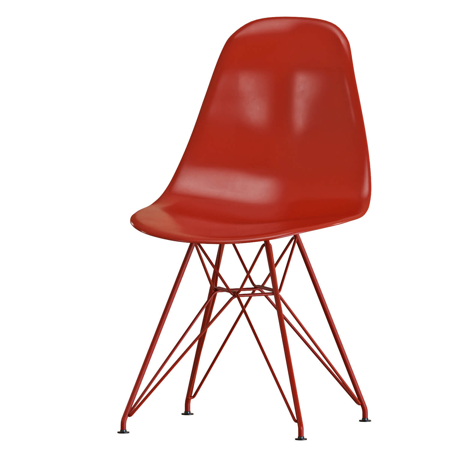 Eames Dining Table and Chairs 3D Model by min khant