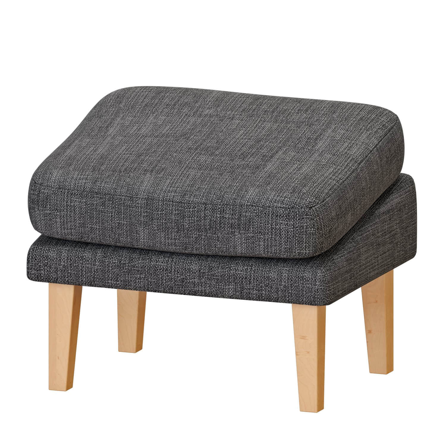 IKEA OMTANKSAM Armchair And Footstool 3D Model by min khant