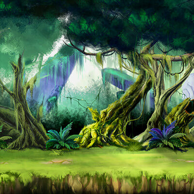 2D Game Background