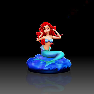 Mermaid Statue Princess