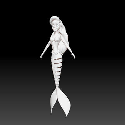 Little Mermaid Statue Princess