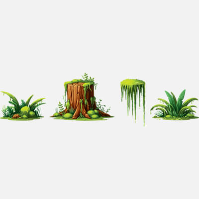 Tree of Life in The Clouds Game Tileset