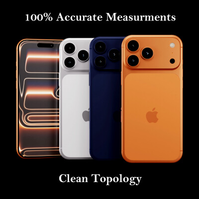iPhone 17 Pro Max - 3D Model by Miraz01
