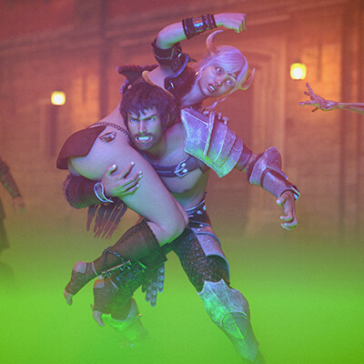 The Mucker Poses for Genesis 8/8.1