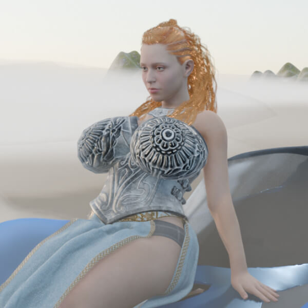 Valkyrie in Valhalla