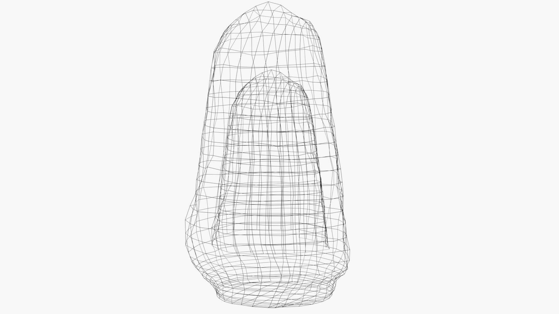 Salt Decorative Lamp 3D Model by MMr3dLab