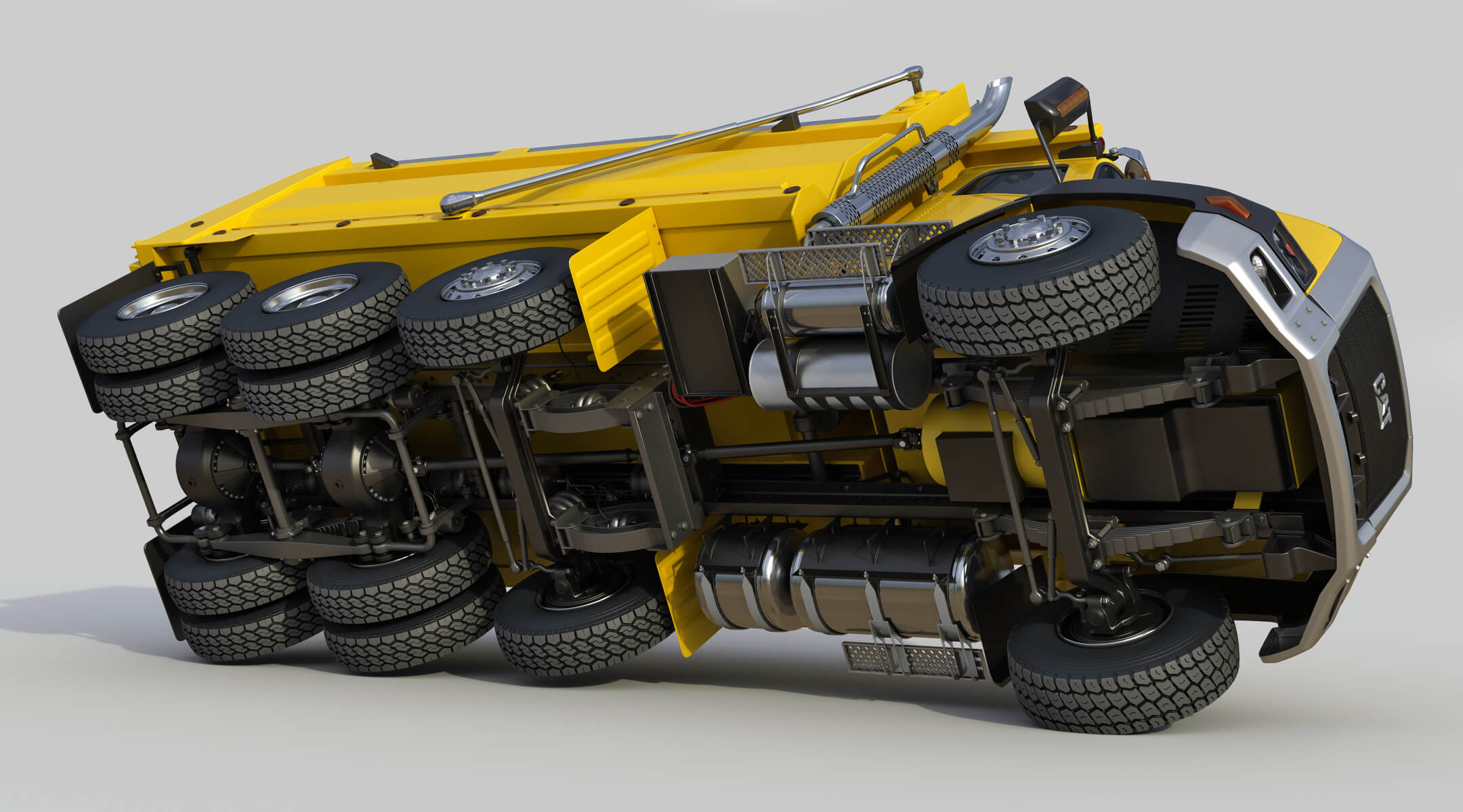 Dump Truck Cat Ct660S - 3D Model by modelspro