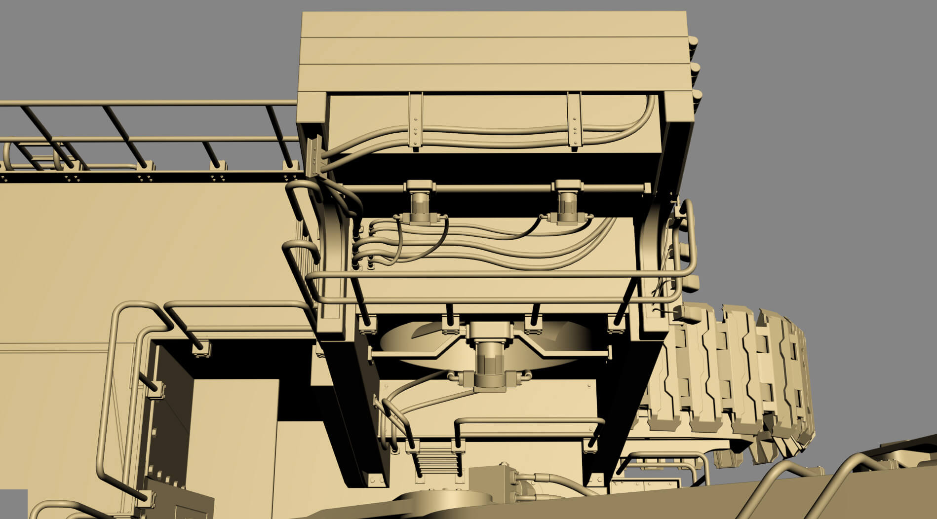 Mining Excavator Komatsu Pc8000-6 Backhoe 3D Model by modelspro