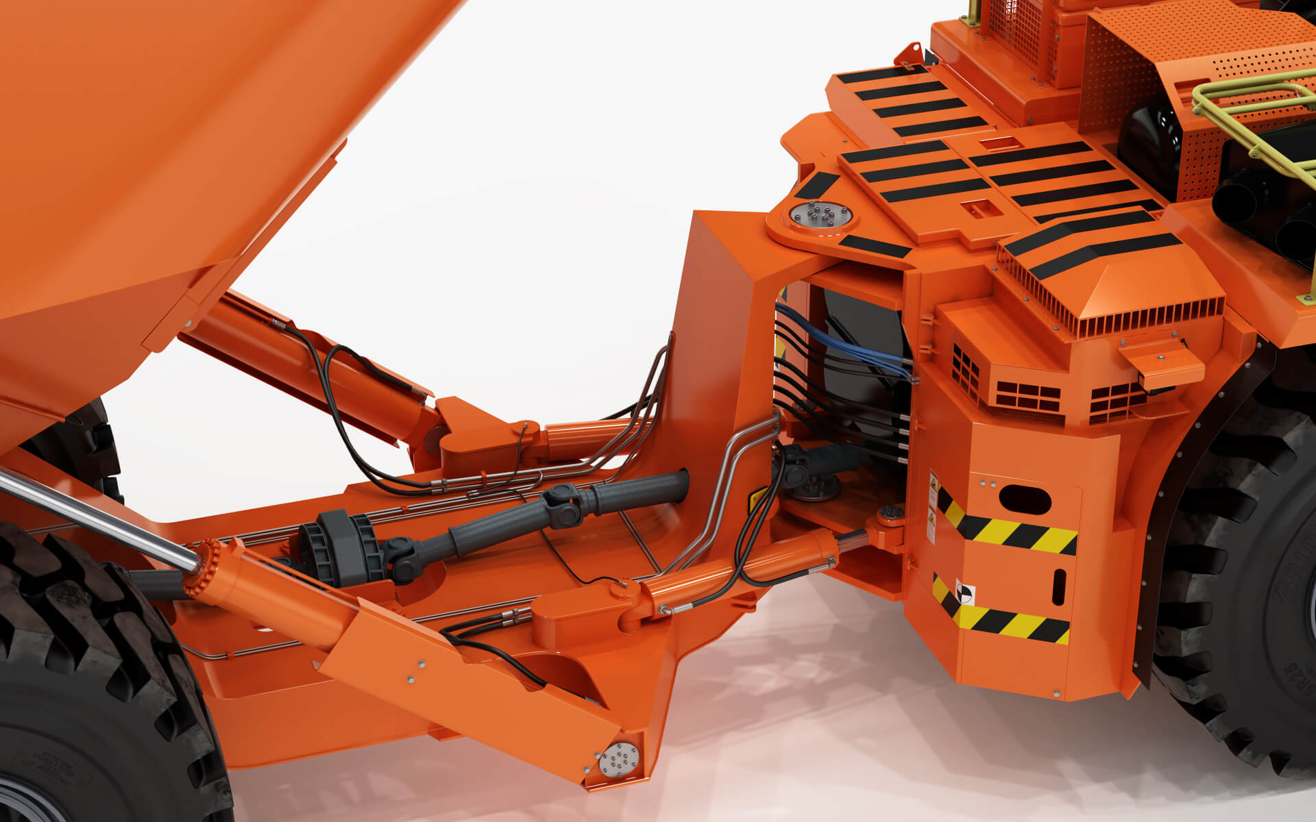 Underground Mining Dumptruck Sandvik Th545I 3D Model By Modelspro